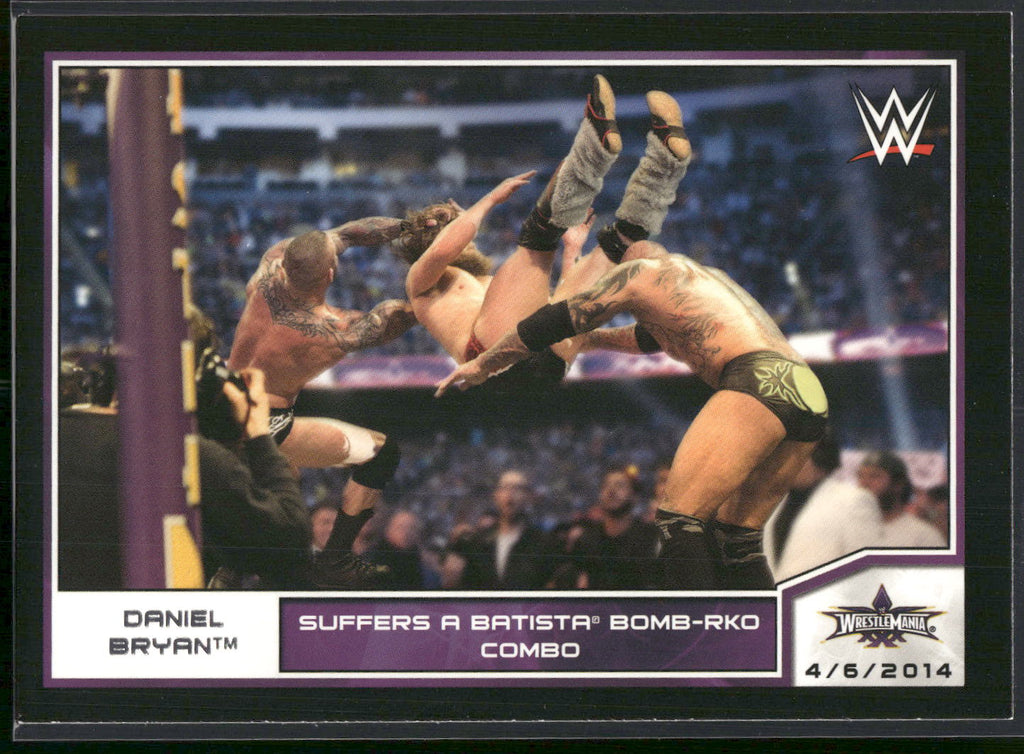 2014 Topps WWE Road to Wrestlemania #109 Daniel Bryan