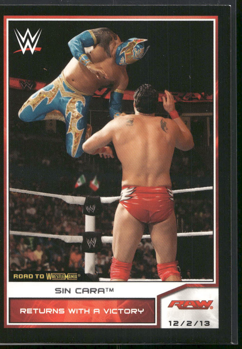 2014 Topps WWE Road to Wrestlemania #61 Sin Cara