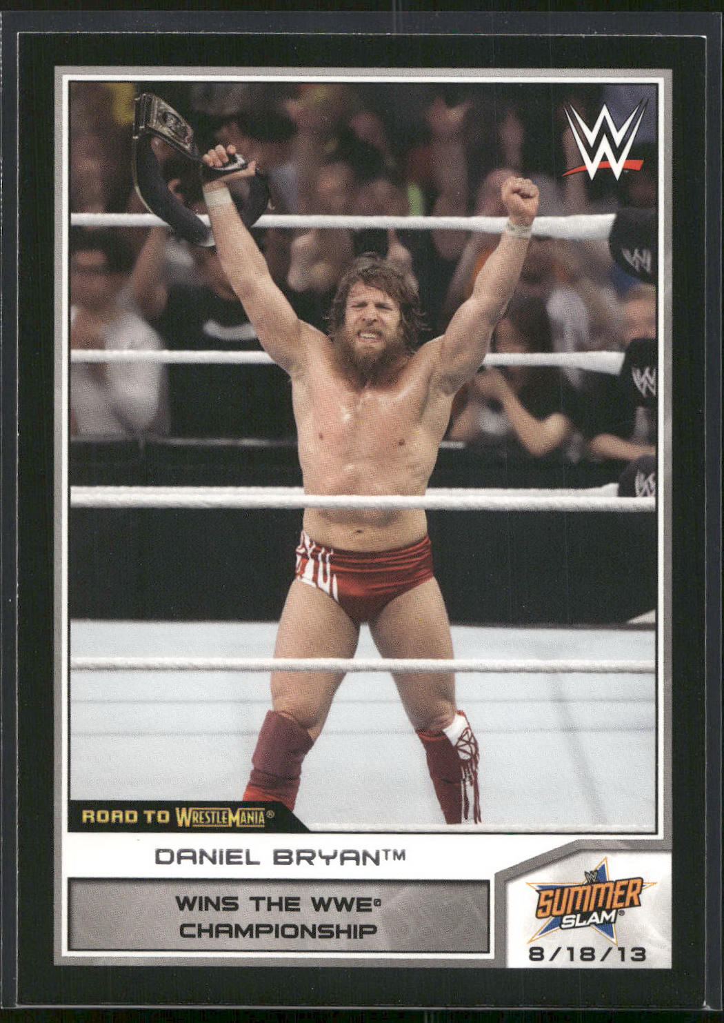 2014 Topps WWE Road to Wrestlemania #33 Daniel Bryan