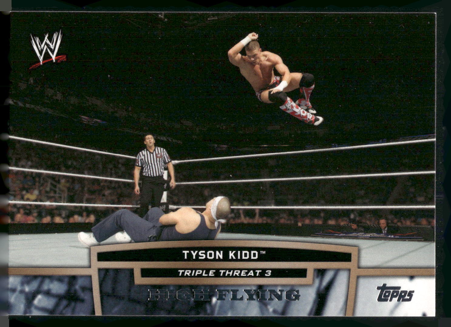 2013 Topps WWE #TT25-3 Tyson Kidd Triple Threat Tier 3