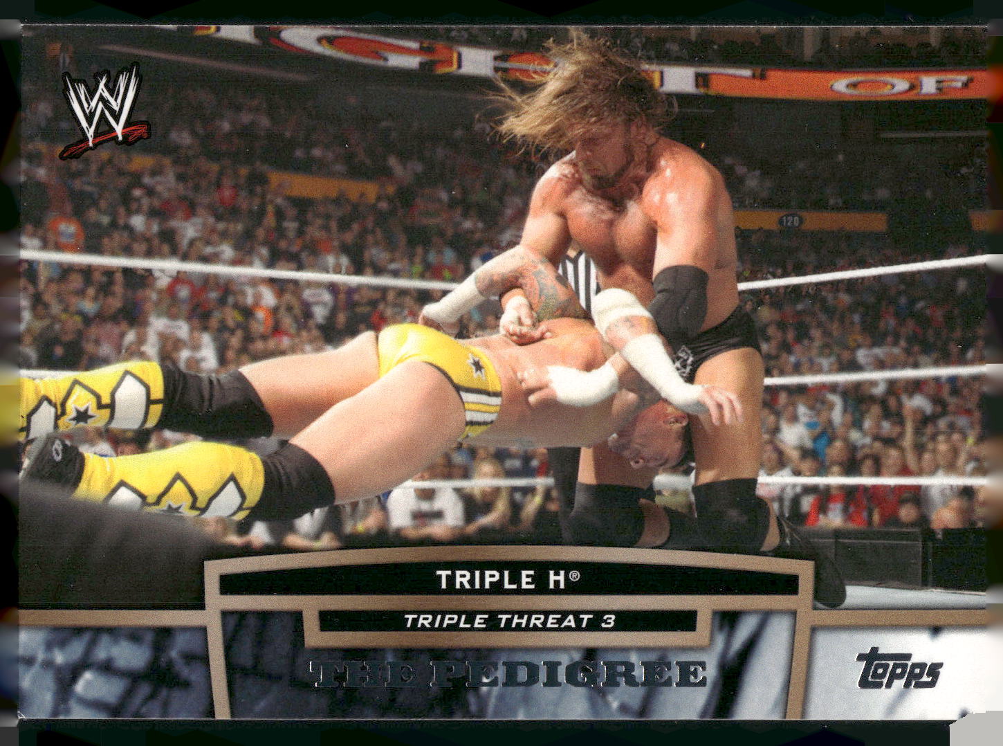 2013 Topps WWE #TT19-3 Triple H Triple Threat Tier 3