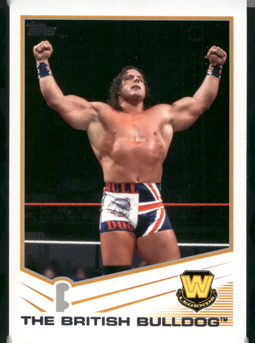 2013 Topps WWE #87 The British Bulldog