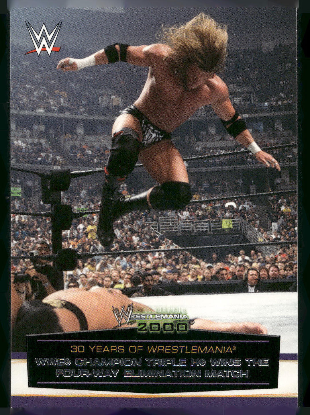 2014 Topps WWE Road to Wrestlemania #32 WWE Champion Triple H