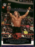 2014 Topps WWE Road #27 European Champion Triple H Defeats Owen Hart 30