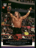 2014 Topps WWE Road #27 European Champion Triple H Defeats Owen Hart