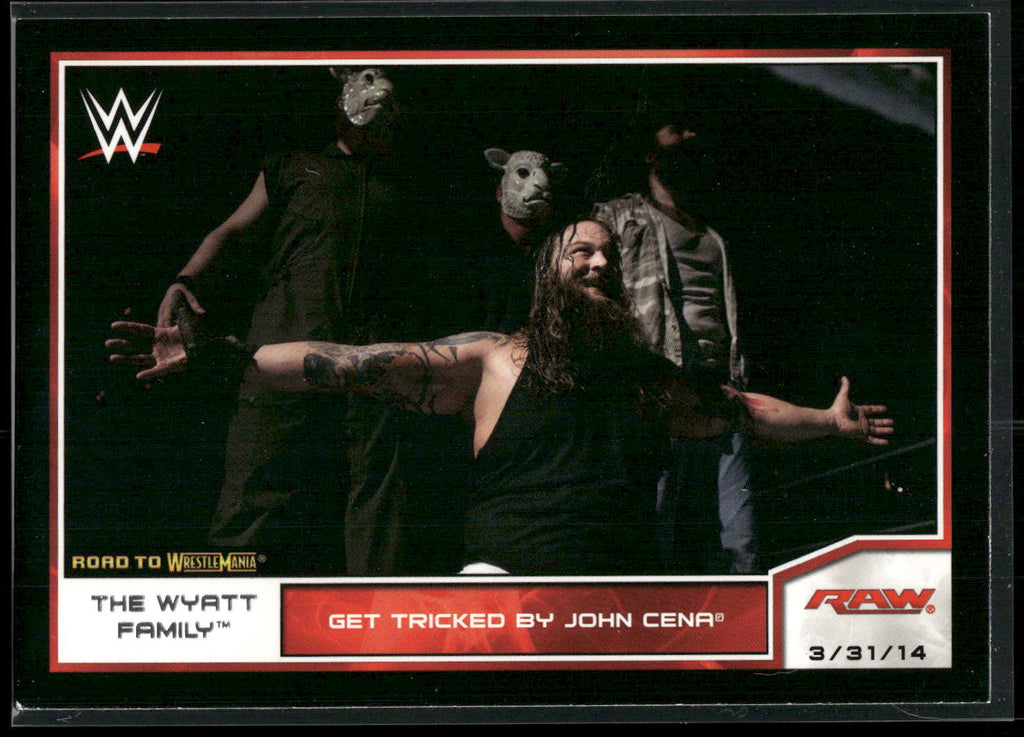 2014 Topps WWE Road to Wrestlemania #93 The Wyatt Family