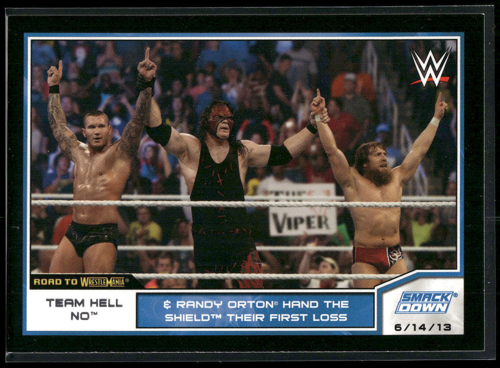 2014 Topps WWE Road to Wrestlemania #13 Team Hell No