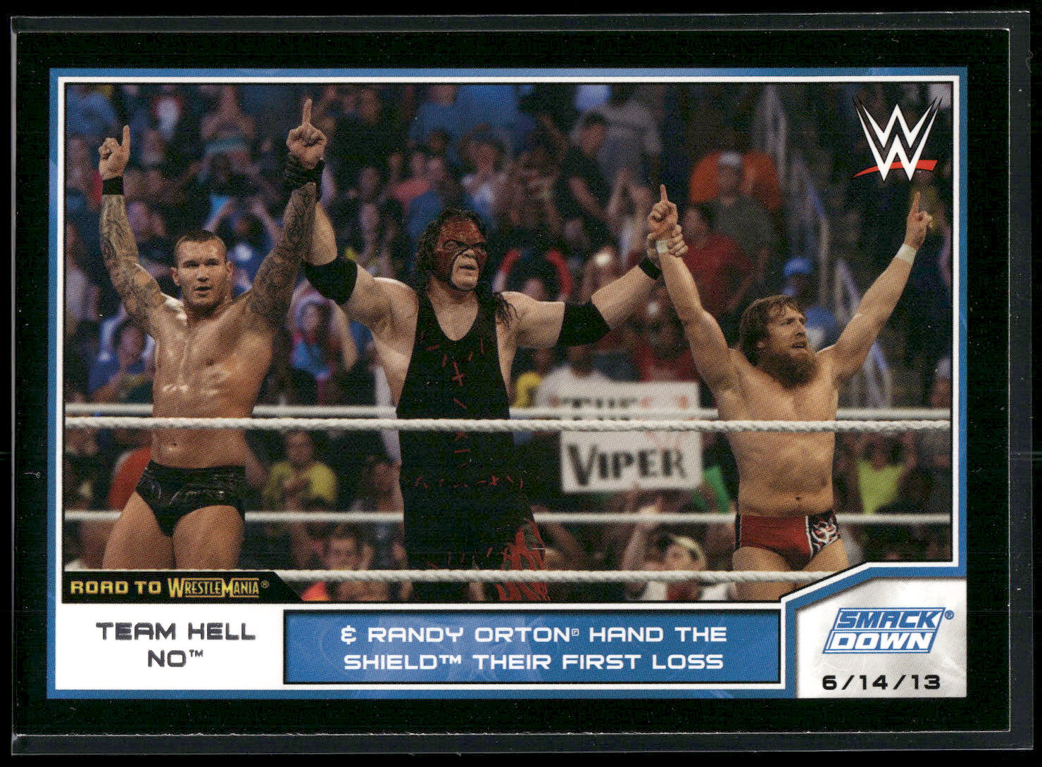 2014 Topps WWE Road to Wrestlemania #13 Team Hell No