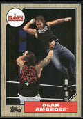 2017 Topps WWE Heritage #47 Dean Ambrose