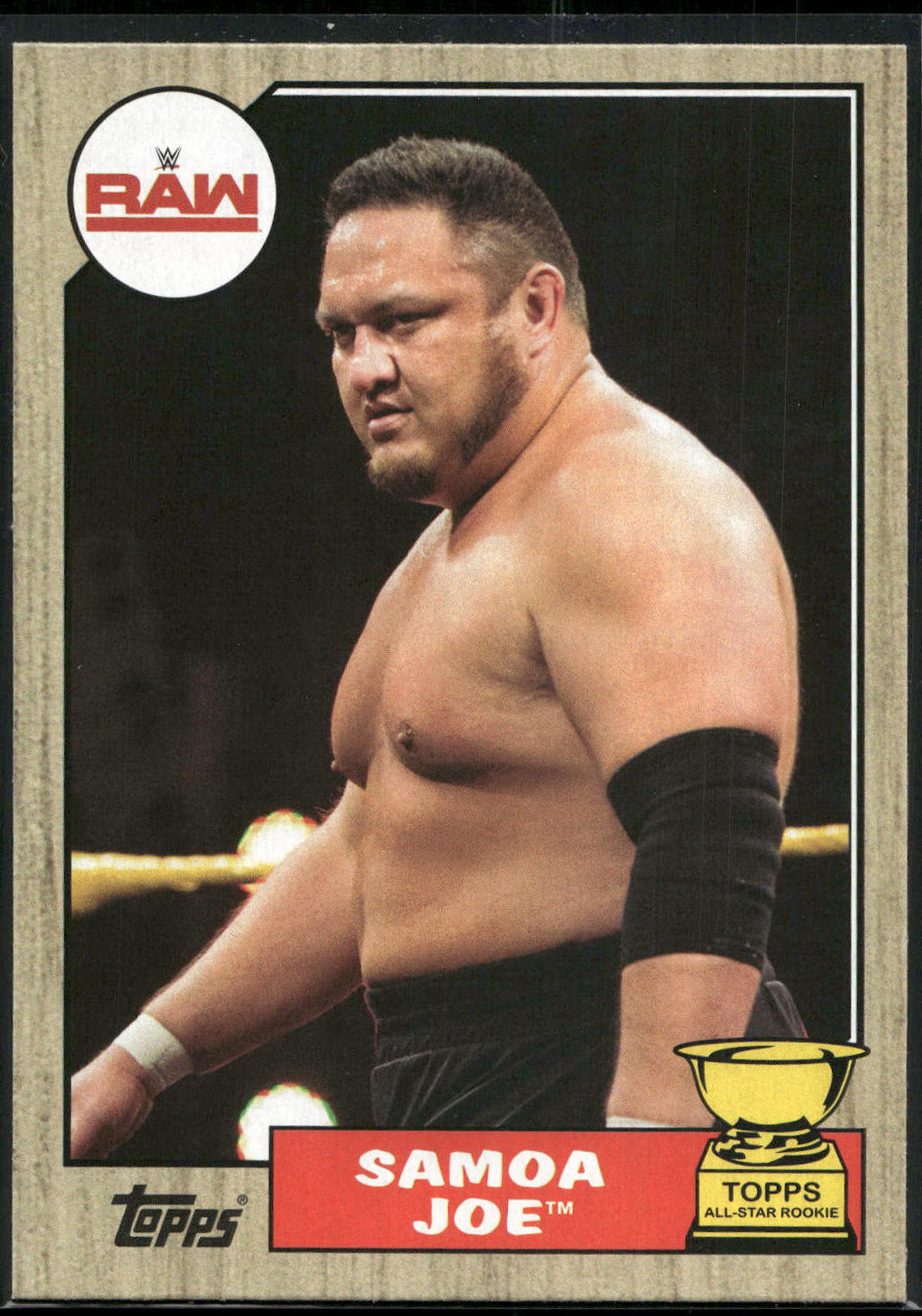 2017 Topps WWE Heritage #33 Samoa Joe