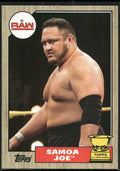 2017 Topps WWE Heritage #33 Samoa Joe