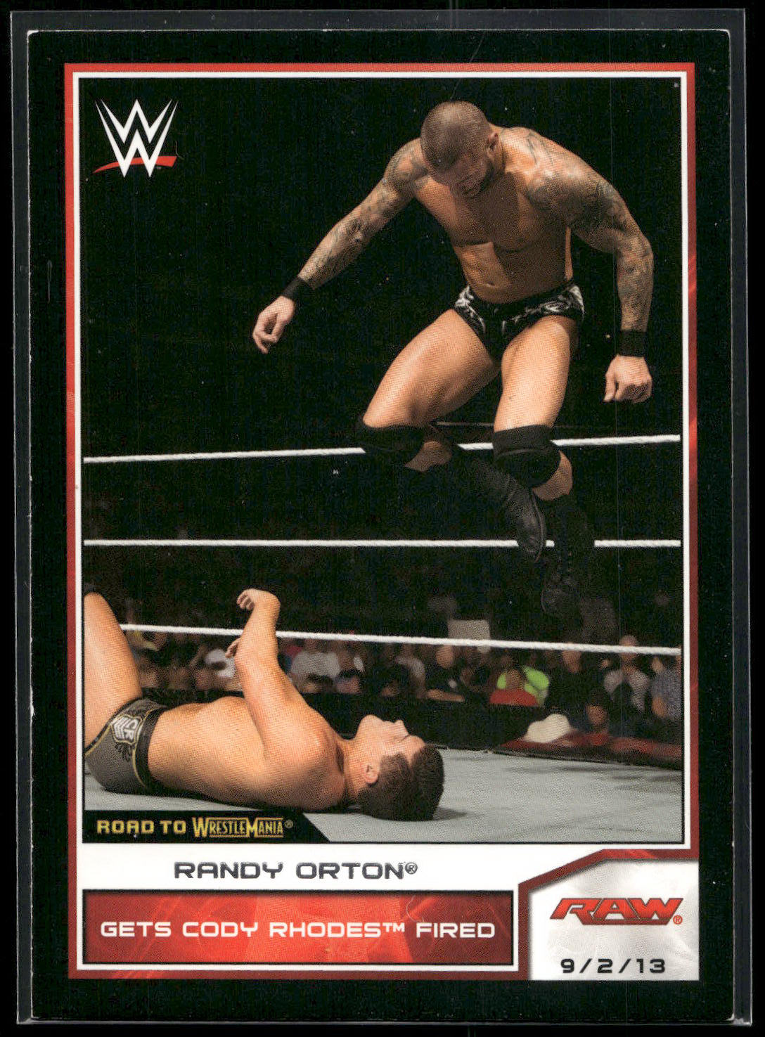 2014 Topps WWE Road to Wrestlemania #37 Randy Orton