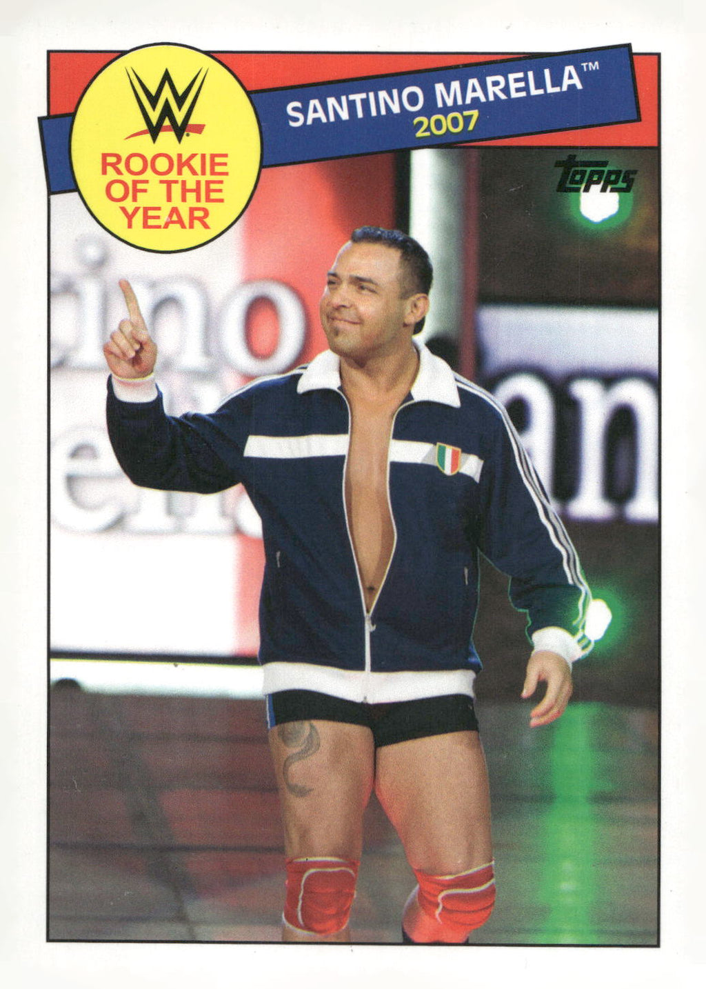 2015 Topps WWE Heritage #22 Santino Marella Rookie of the Year