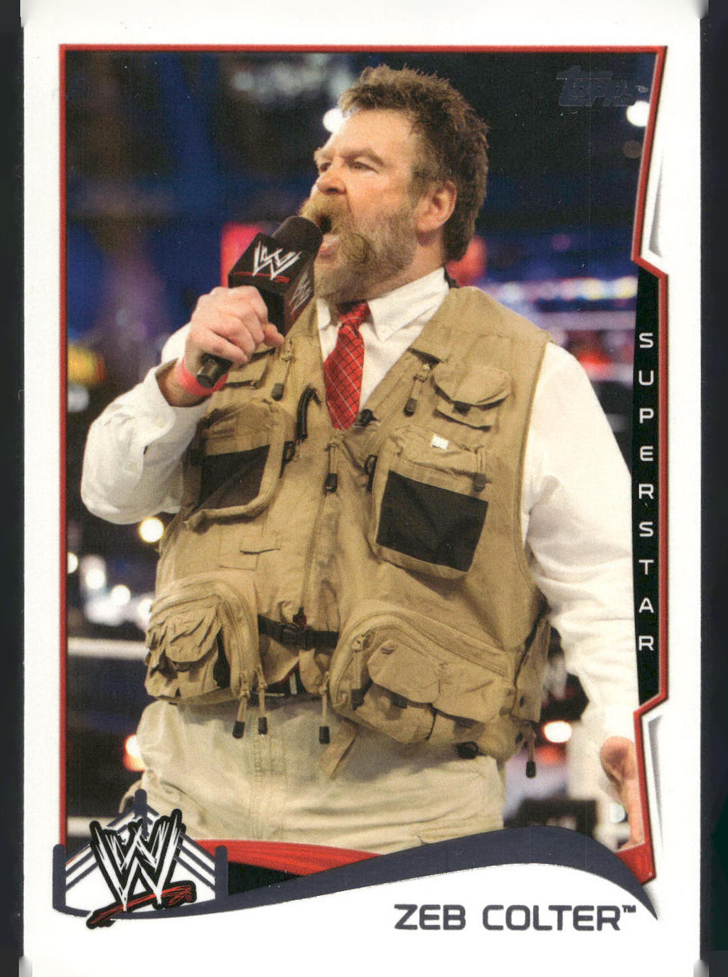 2014 Topps WWE #53 Zeb Colter
