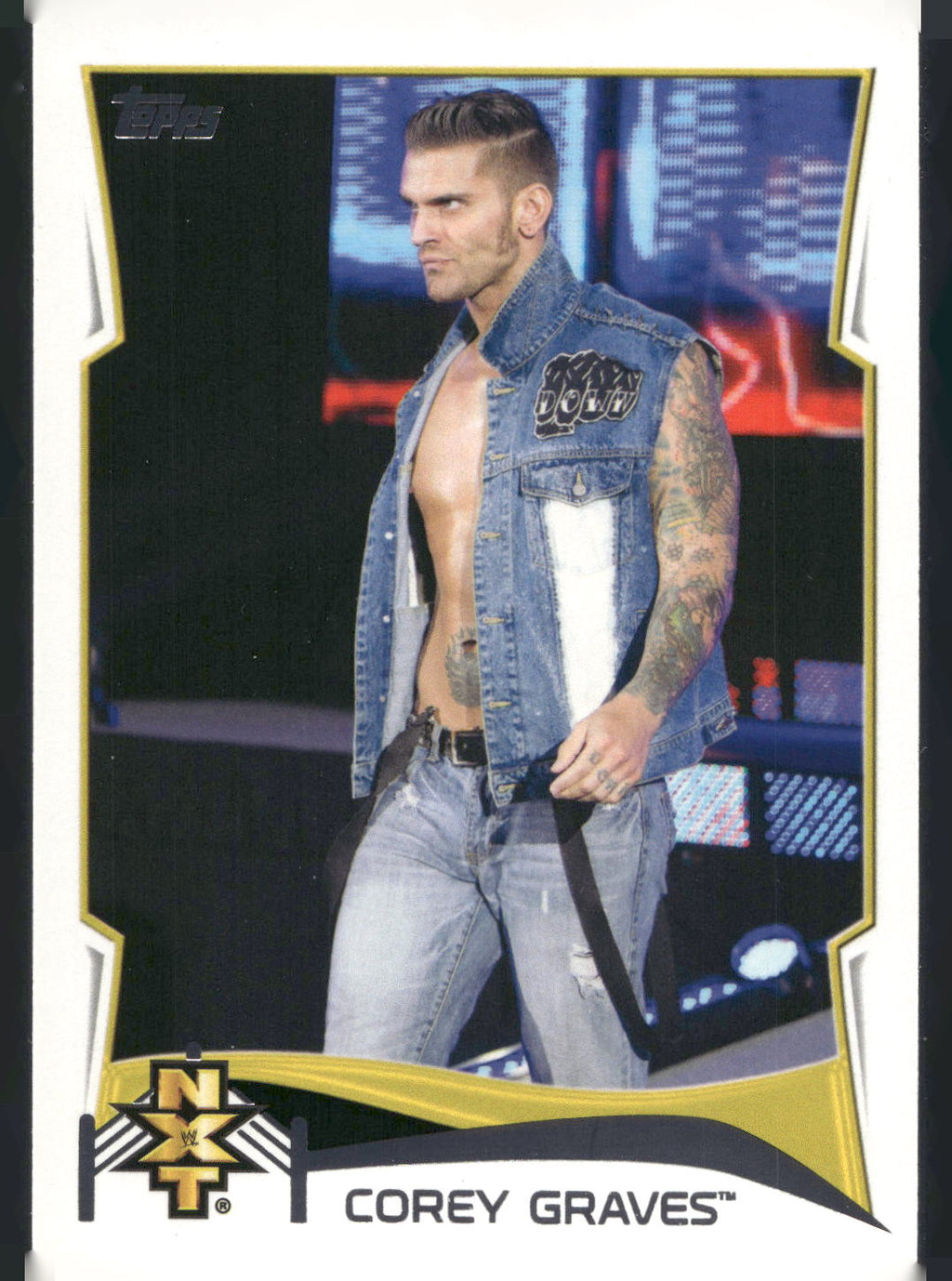 2014 Topps WWE #8 Corey Graves NXT Prospects