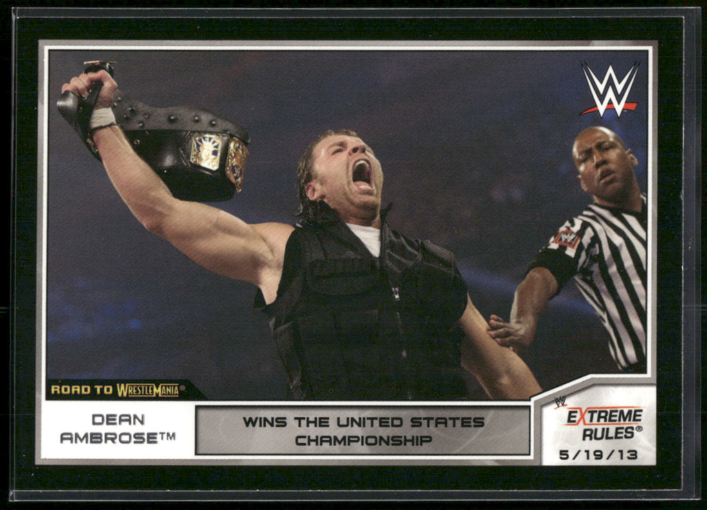 2014 Topps WWE Road to Wrestlemania #9 Dean Ambrose