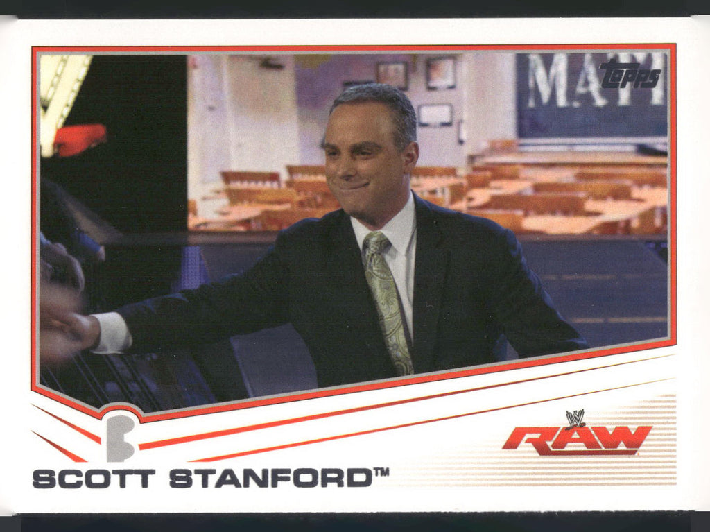 2013 Topps WWE #37 Scott Stanford
