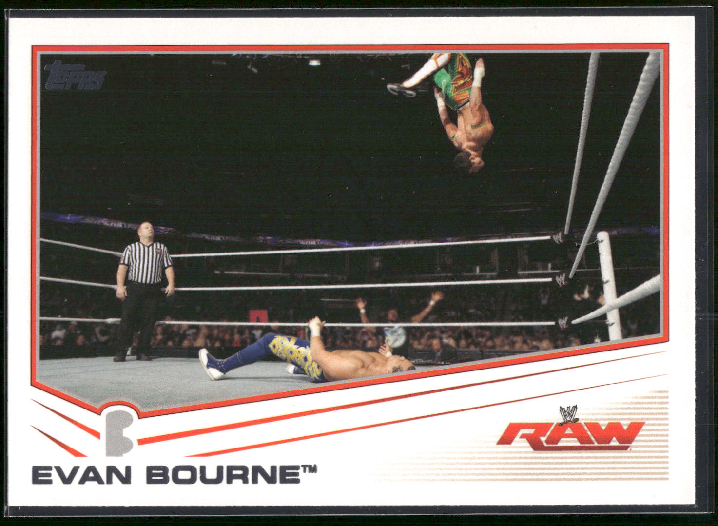 2013 Topps WWE #14 Evan Bourne