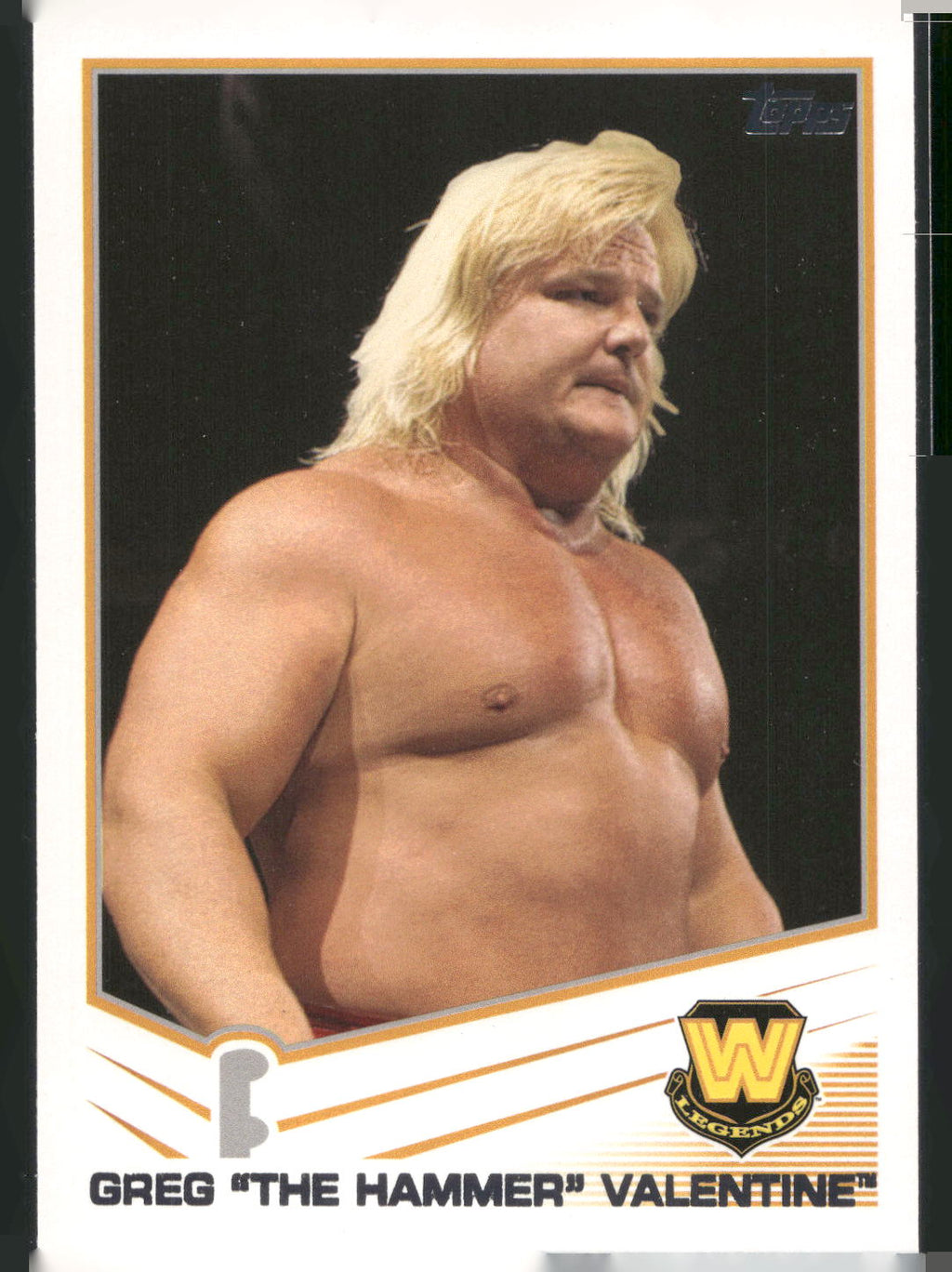 2013 Topps WWE #92 Greg "The Hammer" Valentine
