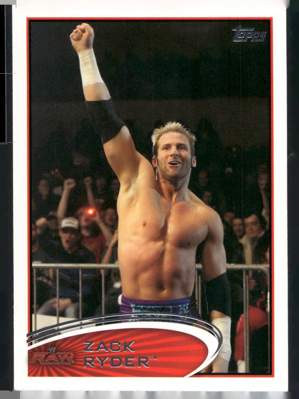 2012 Topps WWE #19 Zack Ryder
