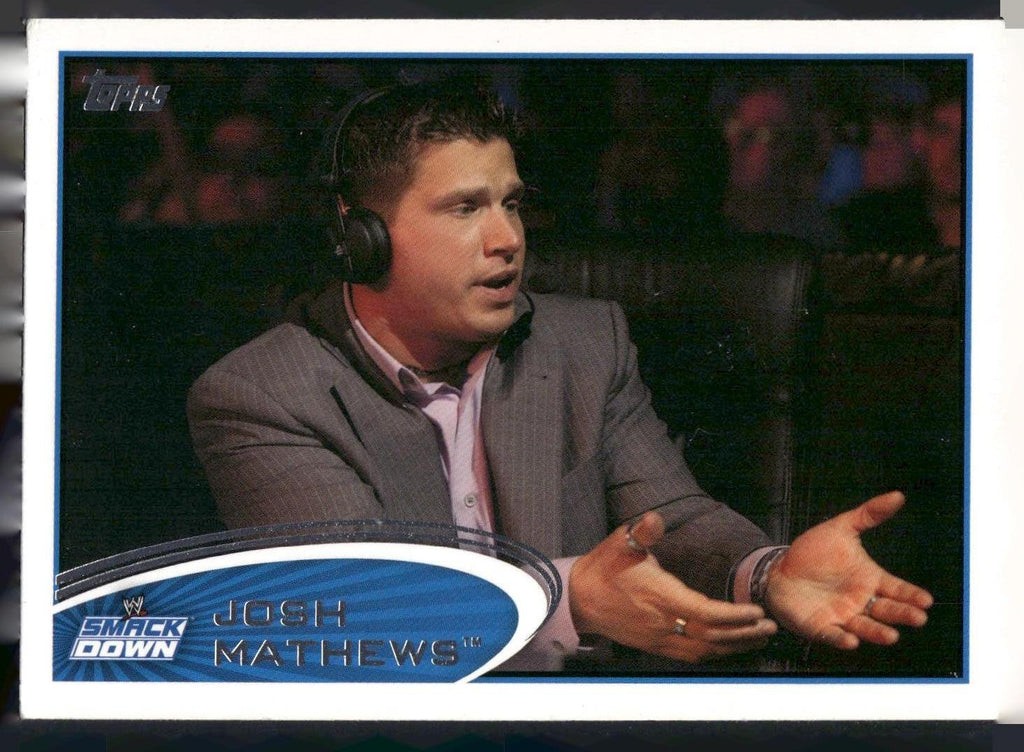 2012 Topps WWE #30 Josh Mathews