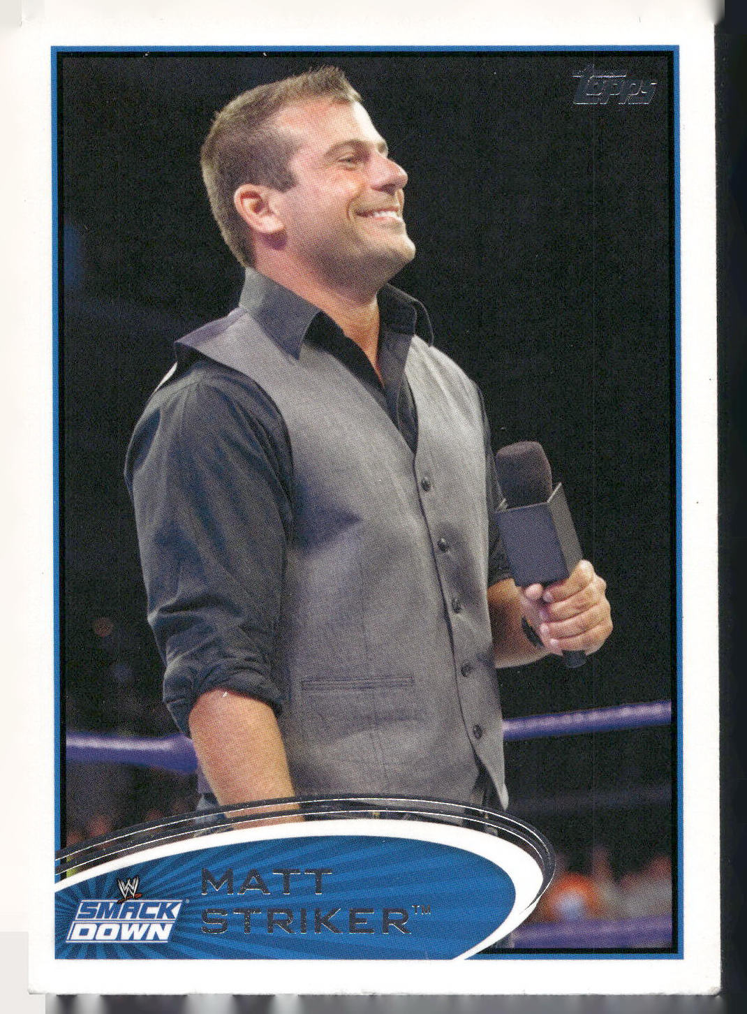 2012 Topps WWE #24 Matt Striker