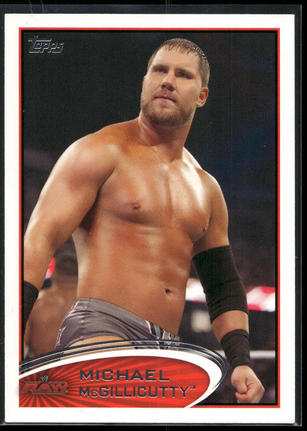 2012 Topps WWE #71 Michael McGillicutty