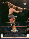 2014 Topps WWE Road to Wrestlemania #48 Randy Orton Defeats John Cena and Triple