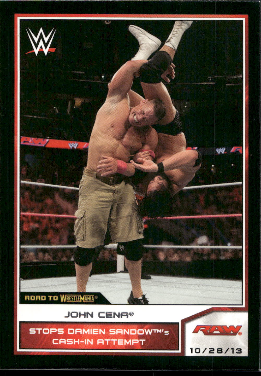 2014 Topps WWE Road to Wrestlemania #53 John Cena