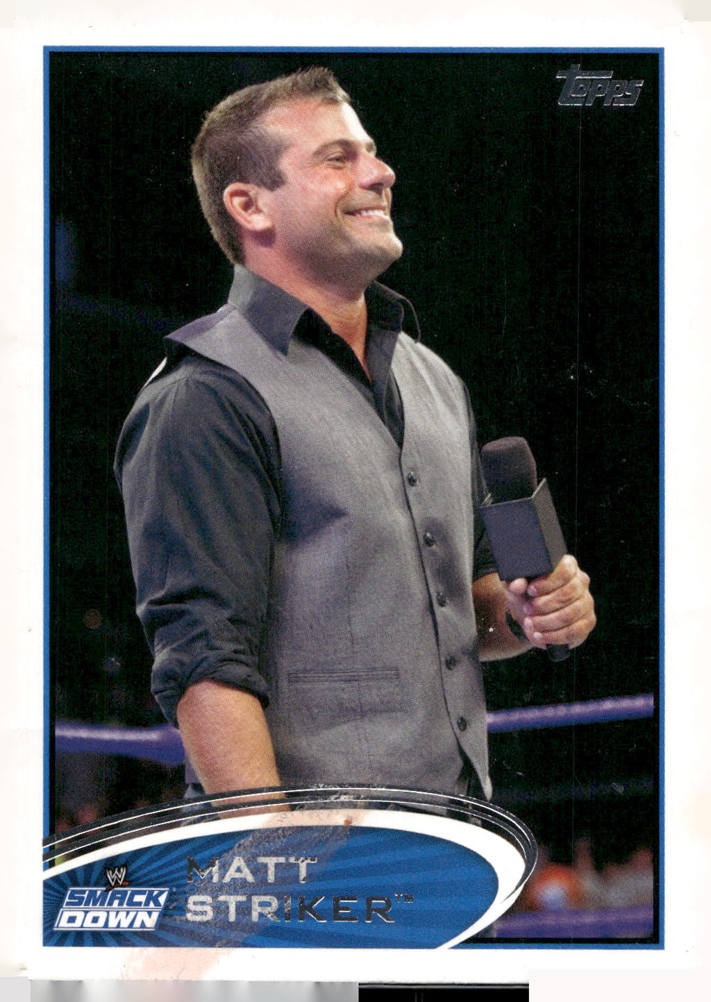 2012 Topps WWE #24 Matt Striker