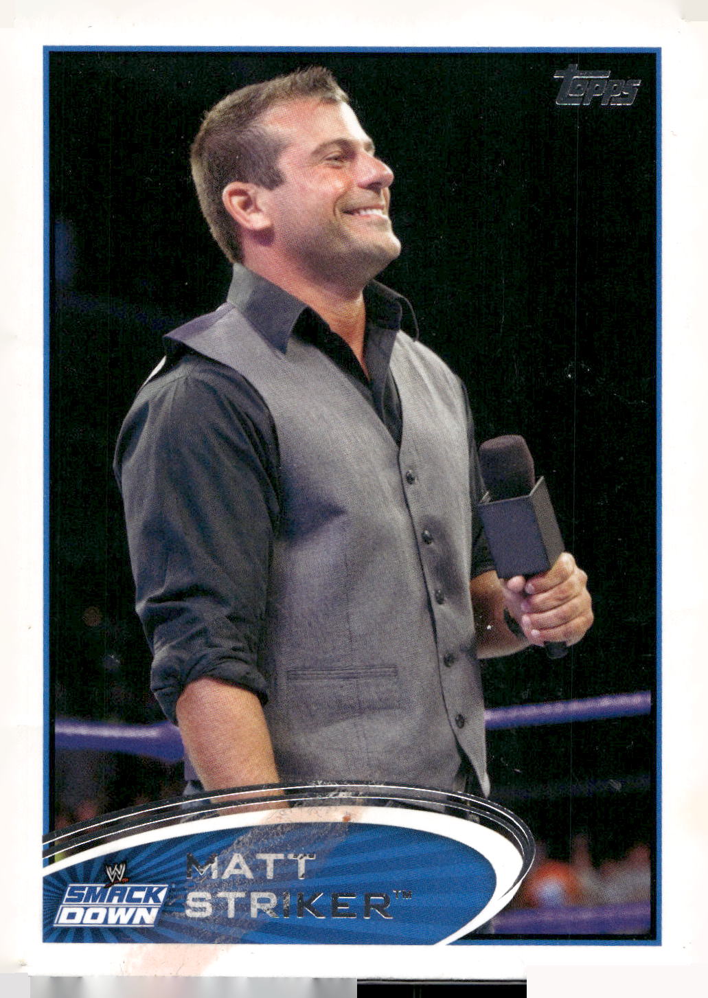 2012 Topps WWE #24 Matt Striker