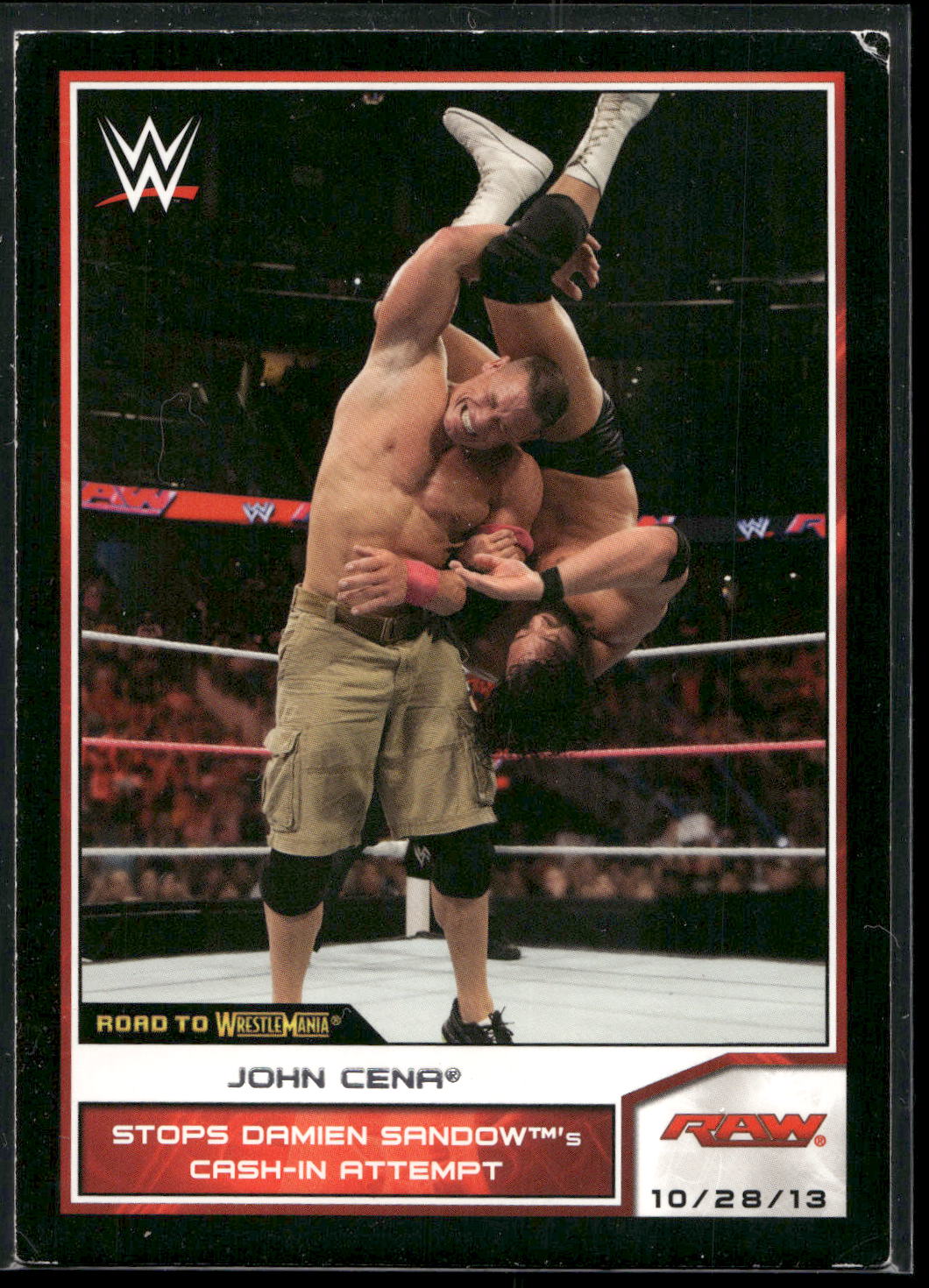2014 Topps WWE Road to Wrestlemania #53 John Cena