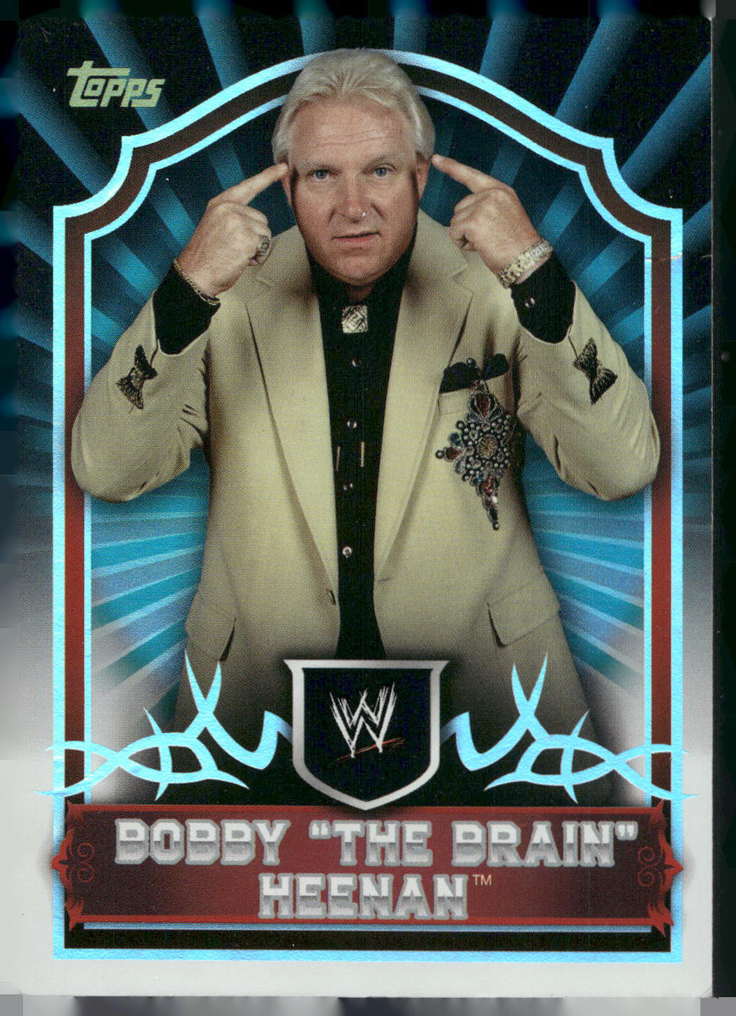 2011 Topps WWE Classic #81 Bobby The Brain Heenan