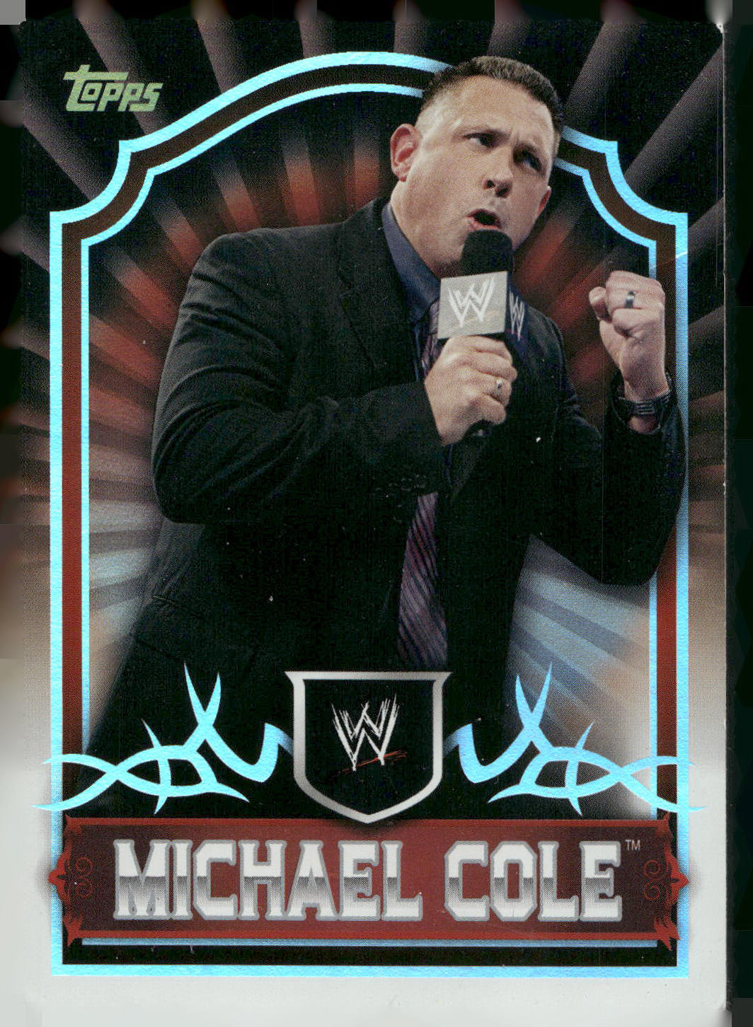 2011 Topps WWE Classic #46 Michael Cole