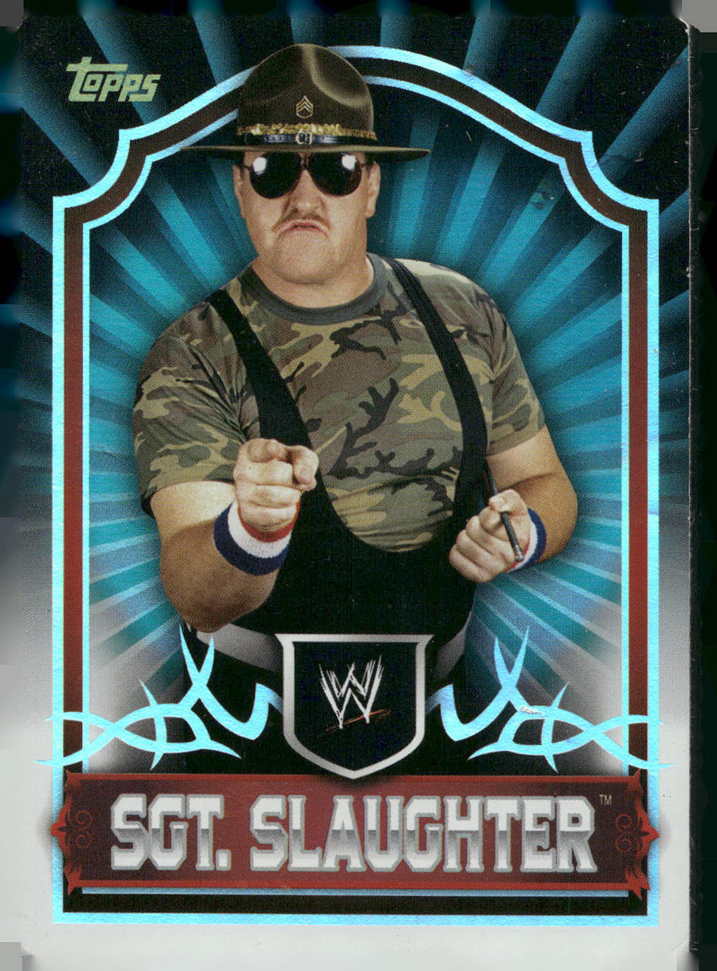 2011 Topps WWE Classic #89 Sgt. Slaughter