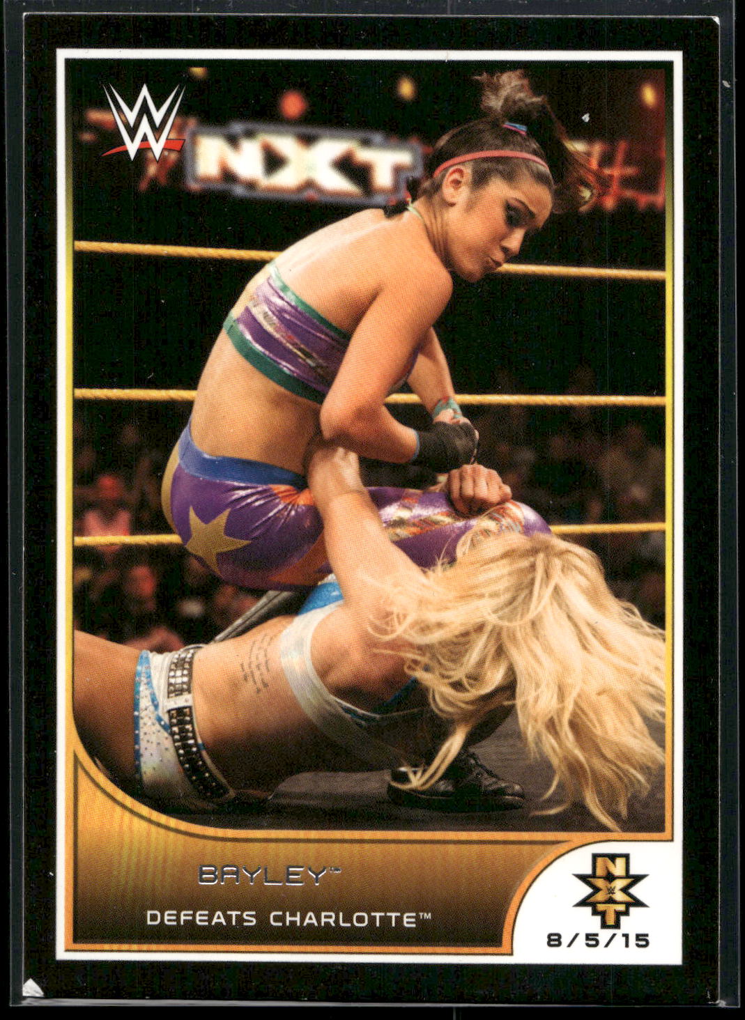 2016 Topps WWE Road to Wrestlemania #104 Bayley