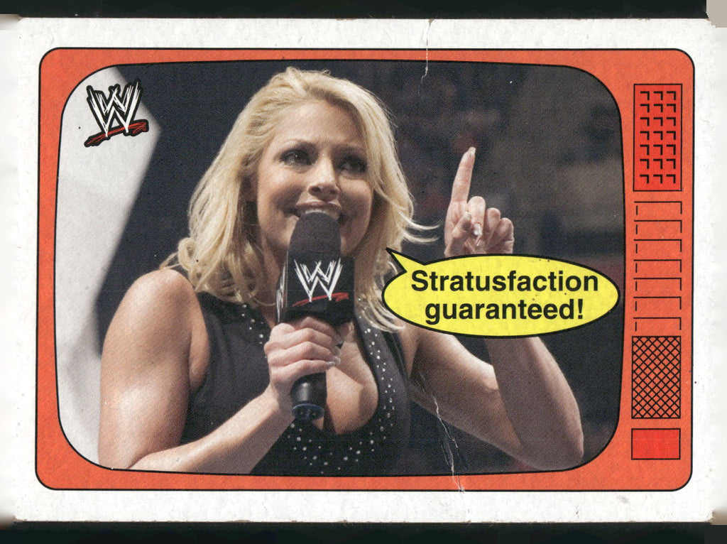 2012 Topps Heritage WWE #10 Trish Stratus The Superstars Speak