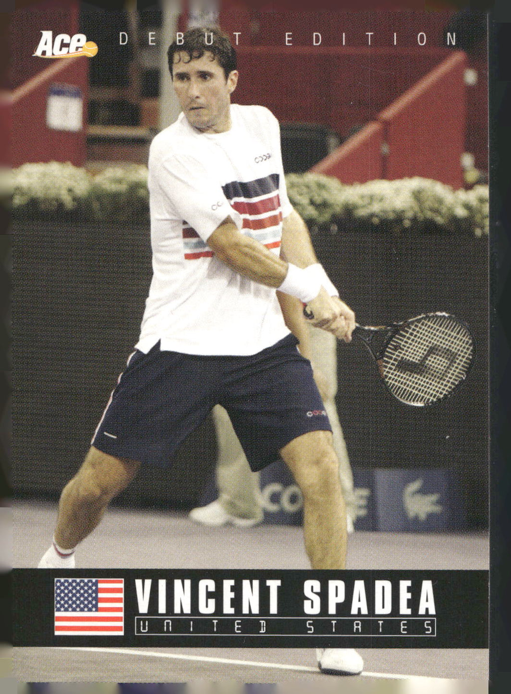 2005 Ace Authentic Debut Edition #41 Vince Spadea