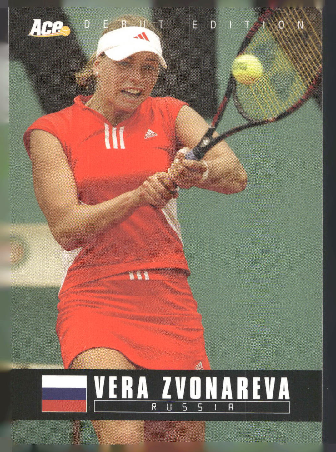 2005 Ace Authentic Debut Edition #49 Vera Zvonareva