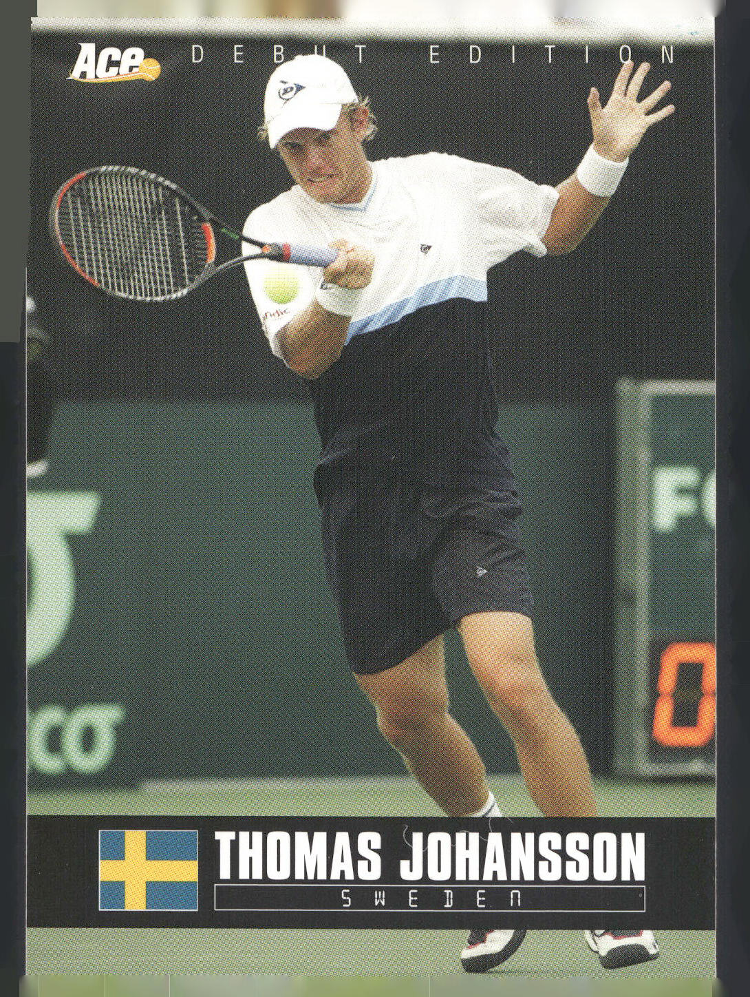 2005 Ace Authentic Debut Edition #52 Thomas Johansson