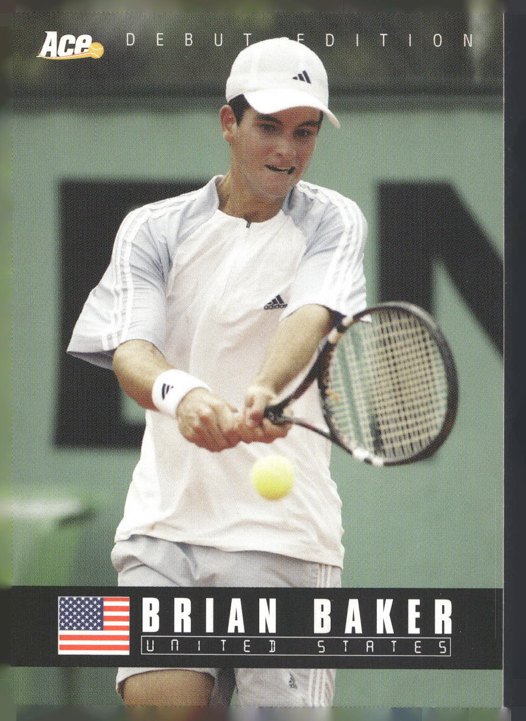 2005 Ace Authentic Debut Edition #55 Brian Baker