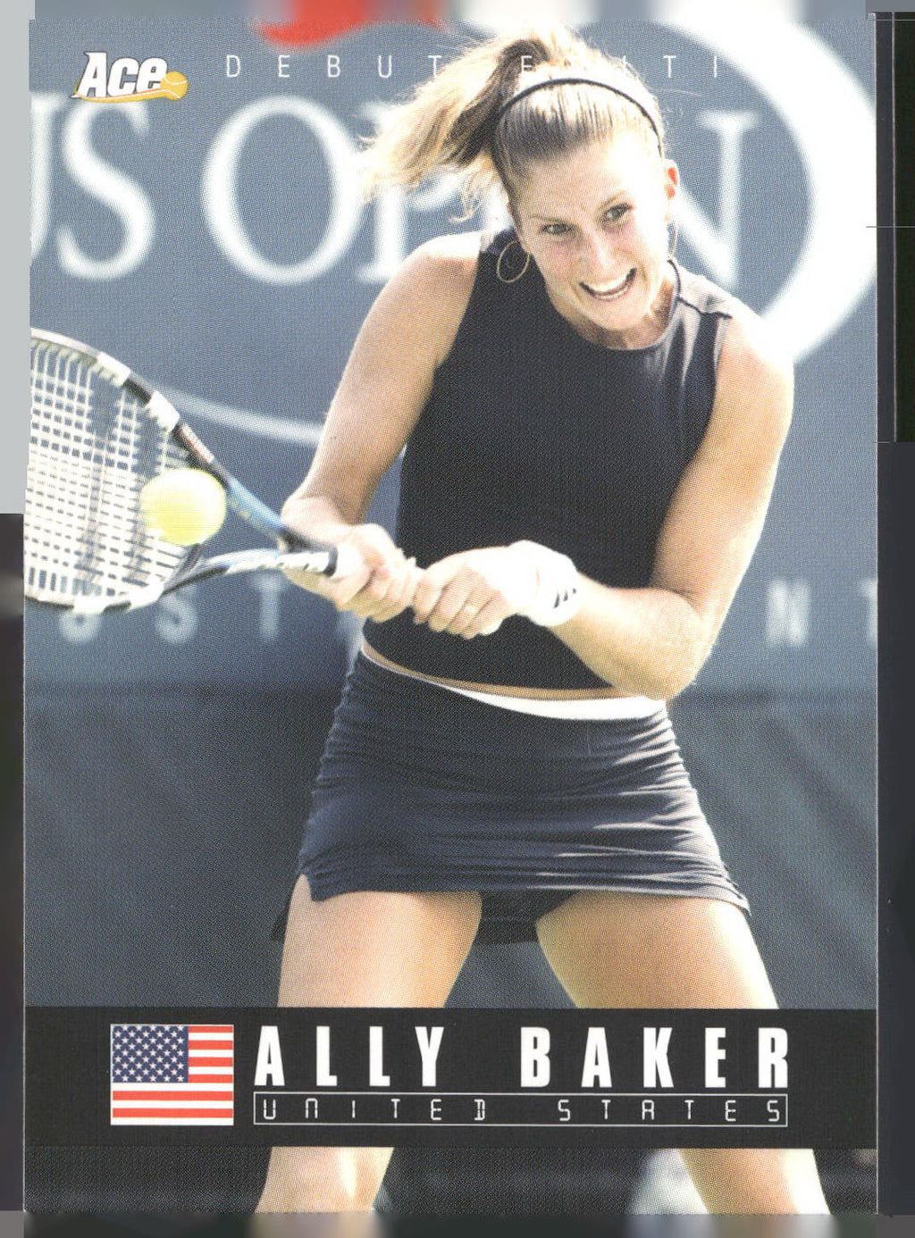 2005 Ace Authentic Debut Edition #57 Ally Baker