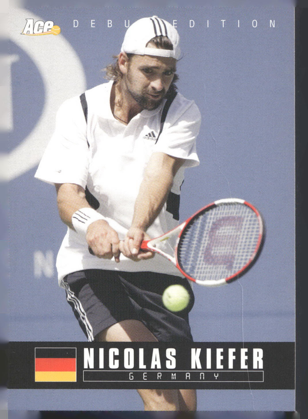 2005 Ace Authentic Debut Edition #62 Nicolas Kiefer