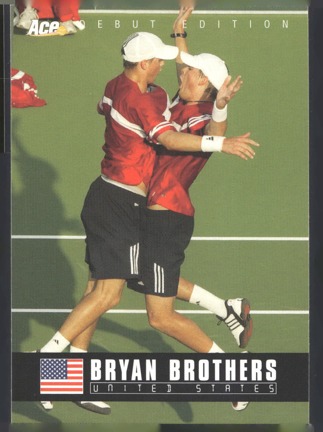 2005 Ace Authentic Debut Edition #63 Bryan Brothers (Bob Bryan / Mike Bryan)