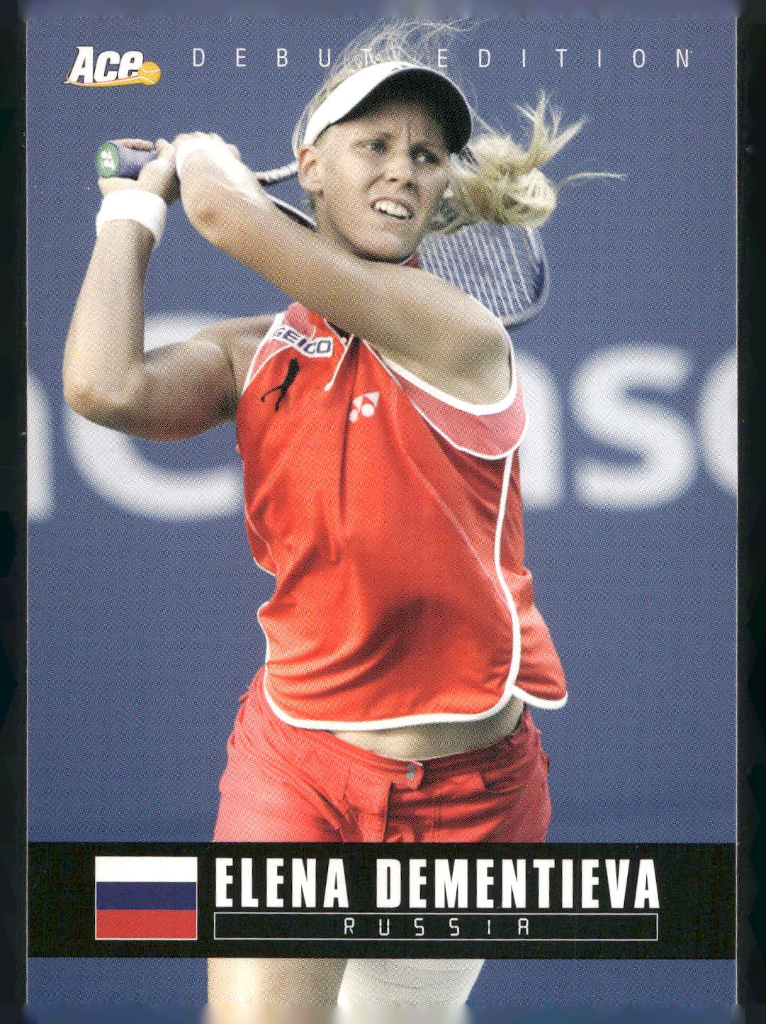 2005 Ace Authentic Debut Edition #14 Elena Dementieva
