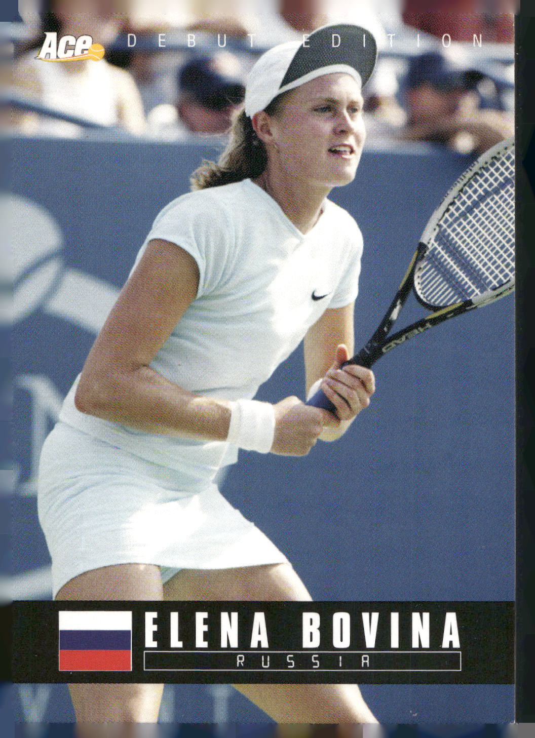 2005 Ace Authentic Debut Edition #21 Elena Bovina