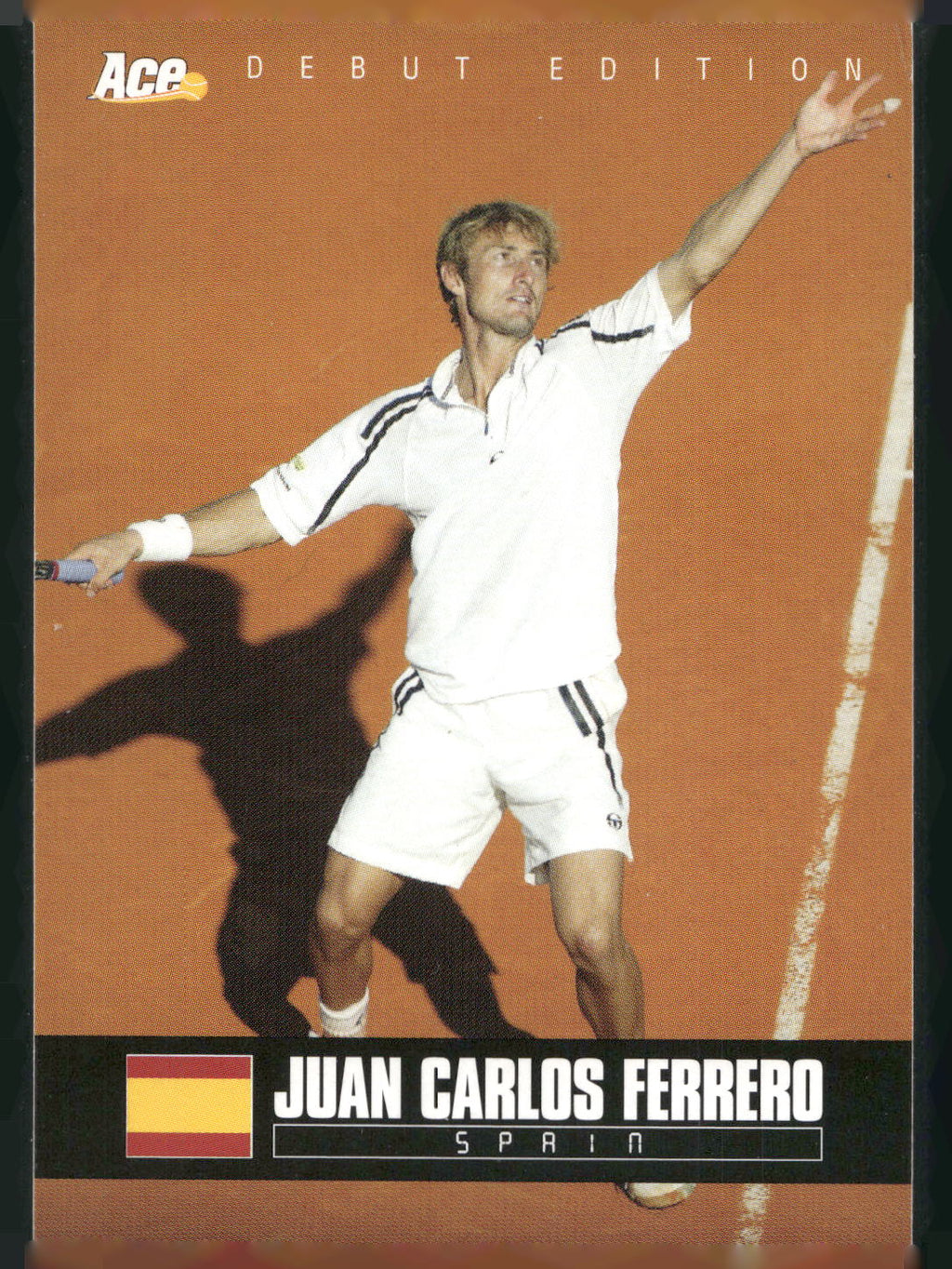 2005 Ace Authentic Debut Edition #25 Juan Carlos Ferrero