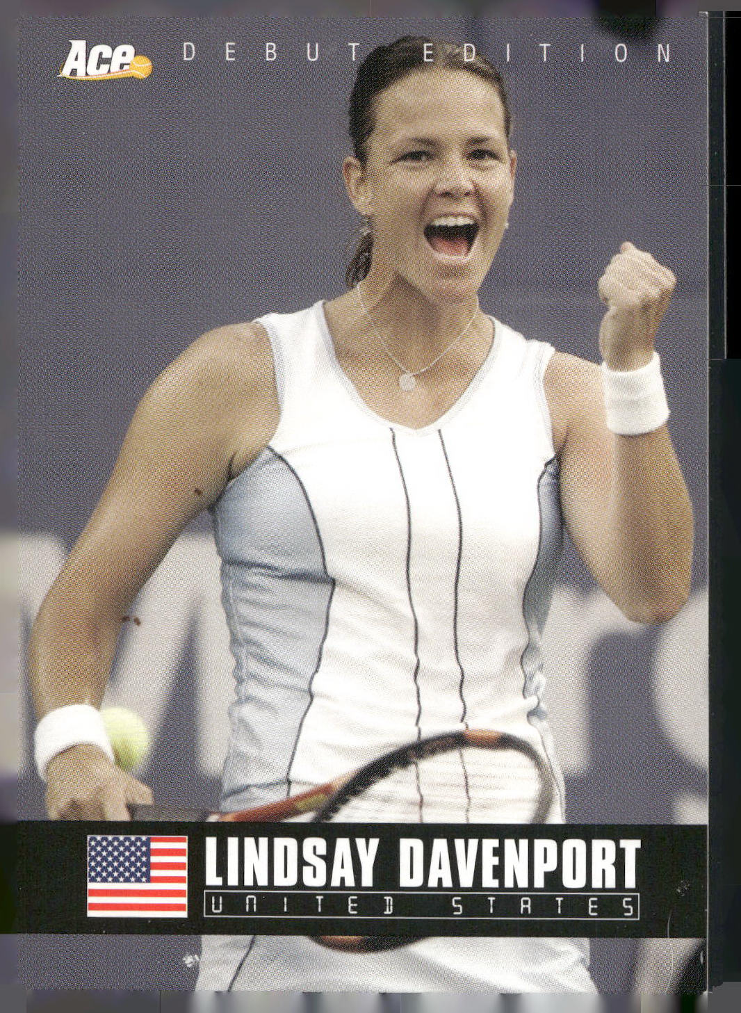 2005 Ace Authentic Debut Edition #28 Lindsay Davenport