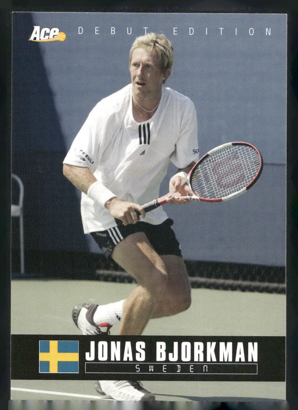 2005 Ace Authentic Debut Edition #31 Jonas Bjorkman