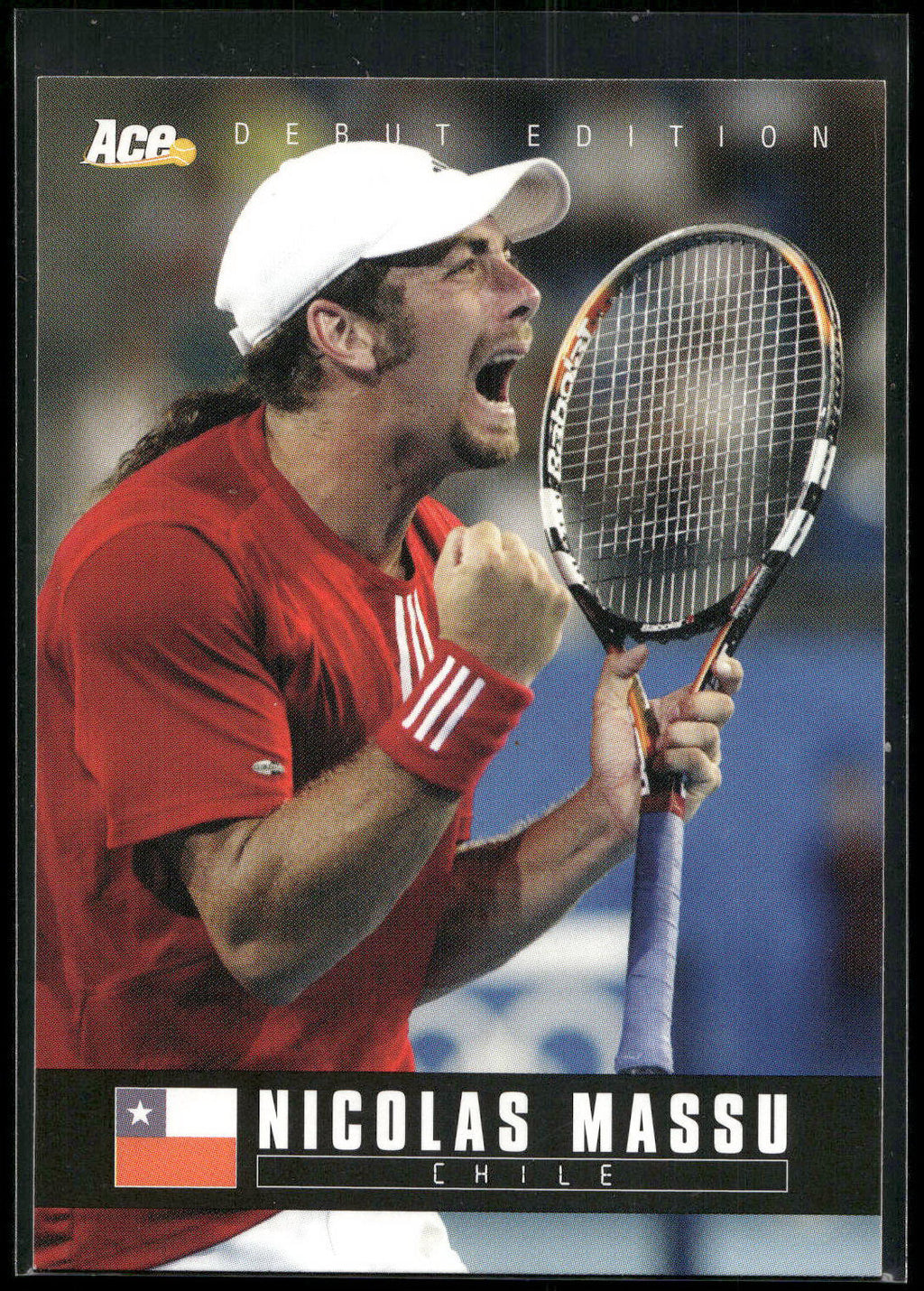 2005 Ace Authentic Debut Edition #38 Nicolas Massu